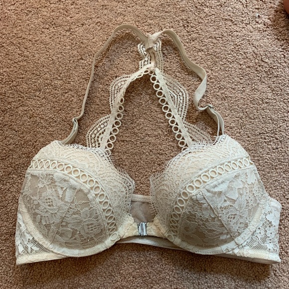 Victoria's Secret Other - vs white racerback lace pushup bra Victoria's Secret Other - vs white racerback lace pushup bra